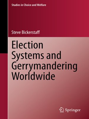 cover image of Election Systems and Gerrymandering Worldwide